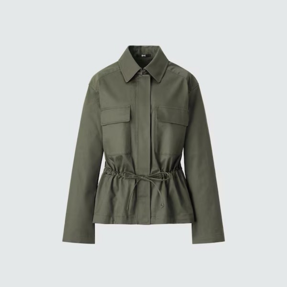 Uniqlo Olive Green Utility Jacket